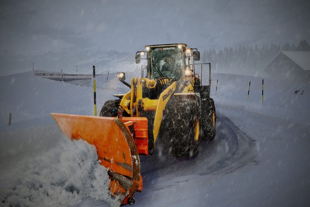 Schnee-Raeumfahrzeug