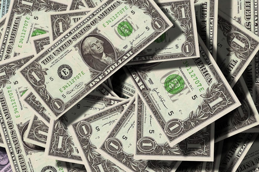 Dollarscheine-Geld