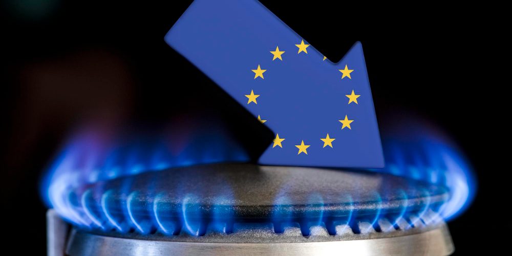 GasflammePfeilMitEuropaflagge