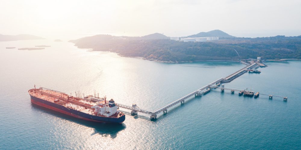 aerial-view-cargo-ship-business-logistic-sea-freight-crude-oil-tanker-lpg-ngv-industrial-estate-thailand-group-oil-tanker-ship-port-singapore-import-export