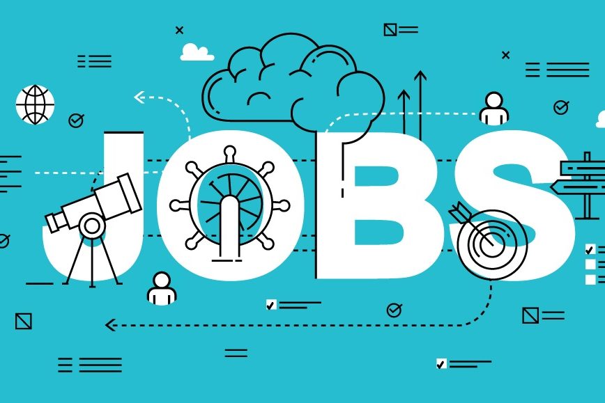JobsWeisserSchriftzugAufTuerkis2