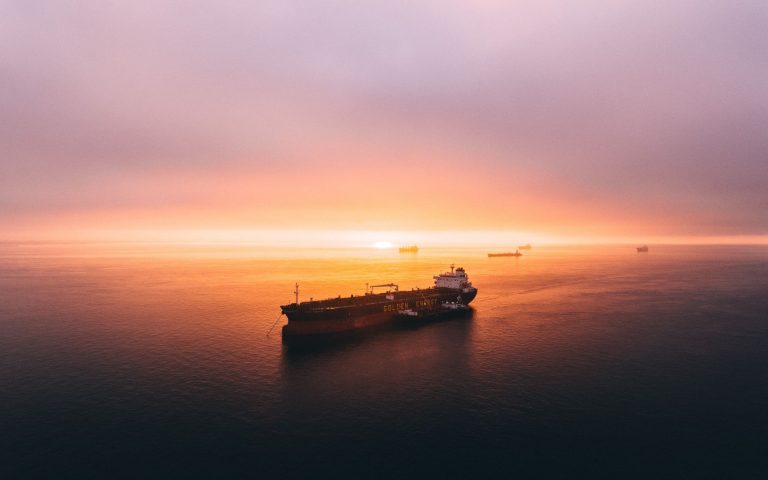 oil-ship-tanker-sunrise