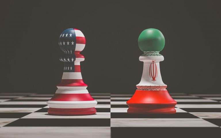 USA_Iran_Schachfiguren